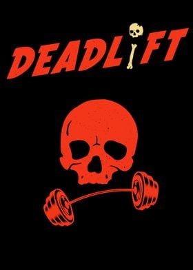 Deadlift Workout Skull