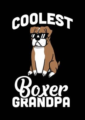 Boxer Dog Grandpa 