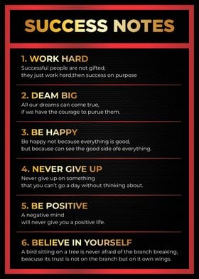 success notes