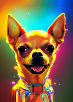 Cosmic portrait of Chihuah