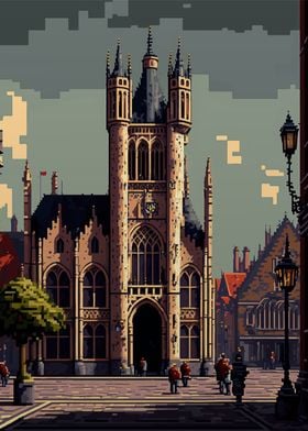 Leuven Pixel art