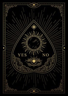 Tarot ouija board