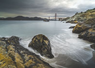 Sunrise at the Golden Gate