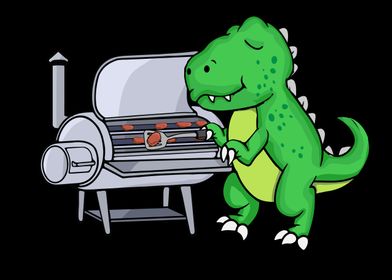 Dinosaur Grilling Barbecue