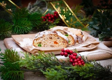 Stollen Christmas bread