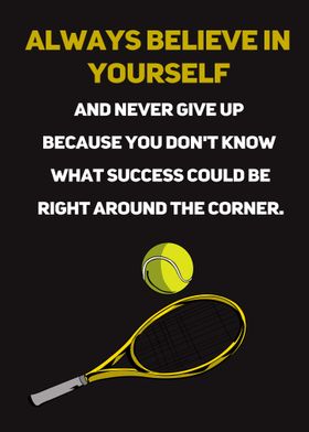 Motivational Sports Tennis