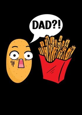 Fries Eater Foodie Potato