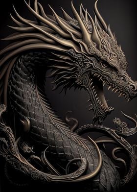 The Mighty Black Dragon