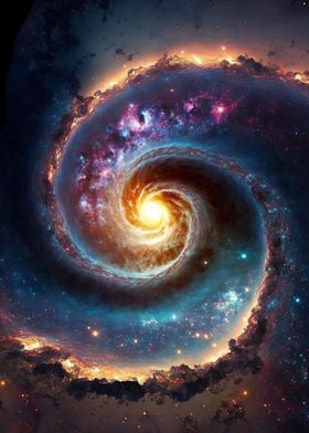 Cosmic Spiral Space