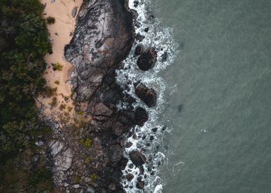 Australian wild beach air