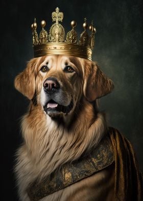 Dog as a King