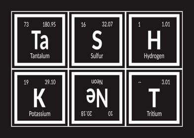 Tashkent Periodic Table