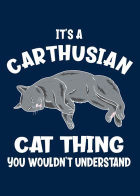 A Carthusian Cat Thing