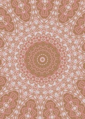 Vintage pink Kaleidoscope4