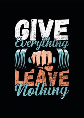 Give Everything