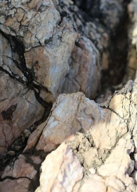 Rocks abstract macro view