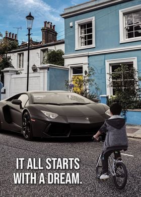 Starts With A Dream Lambo