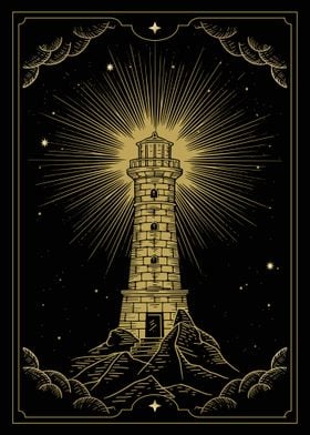 Tarot the shing lighthouse