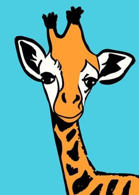 Giraffe Portrait 