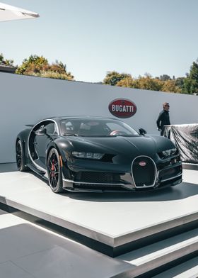 black bugatti 