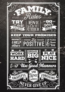 Family designed Rules