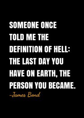 James Bond quote 