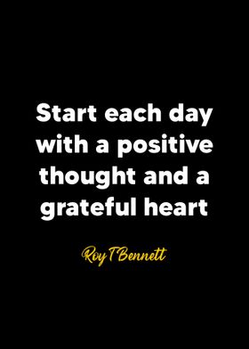 Roy T Bennett quote