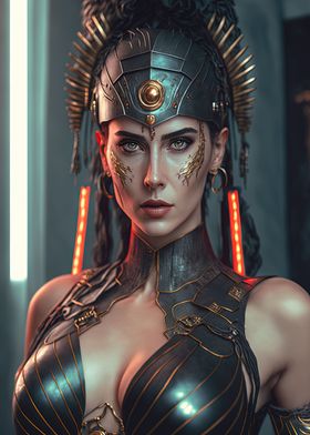 Cyberpunk Athena