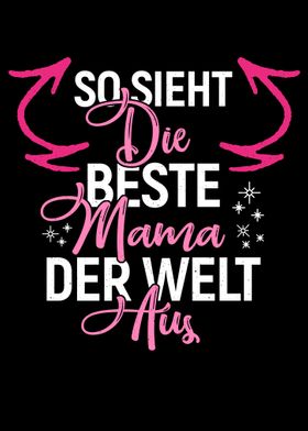 Beste Mama Muttertag Welt