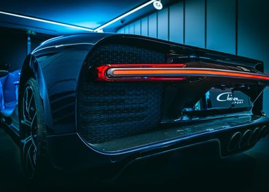 Back light bugatti chiron 