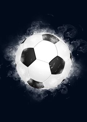 football smoke