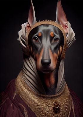 Queen Doberman Pinscher