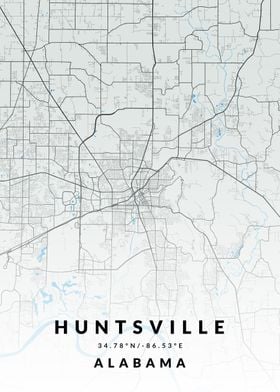 Huntsville City Map