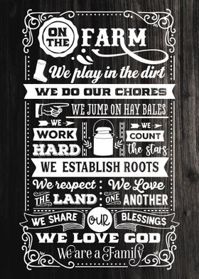 Farmhouse Rules Dirt