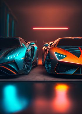 Two Supercars