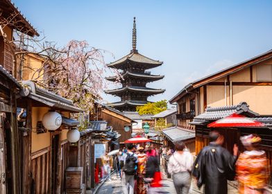 Yasaka pagoda Kyoto Japan