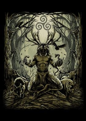 Celtic Mythology Cernunnos