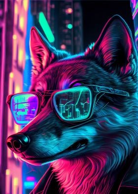 Cyberpunk Dog