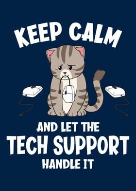 Keep Calm Funny Cat