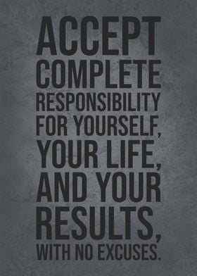 Accept Responsibility