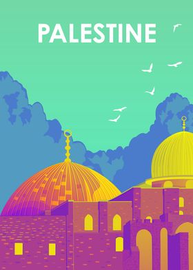 Palestine Pop Art Design