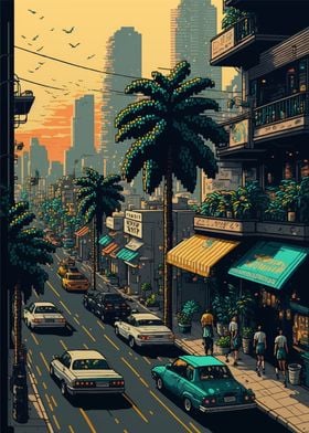 Manila Pixel art