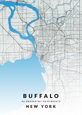 Buffalo City Map