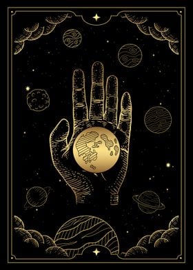 Tarot great hand Earth