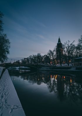 Turku riverside Finland