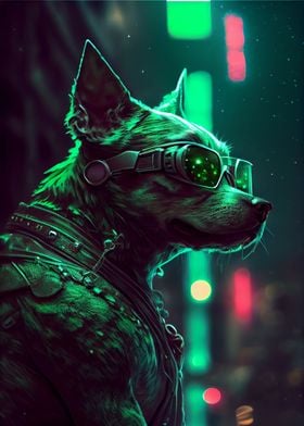 Cybepunk Dog