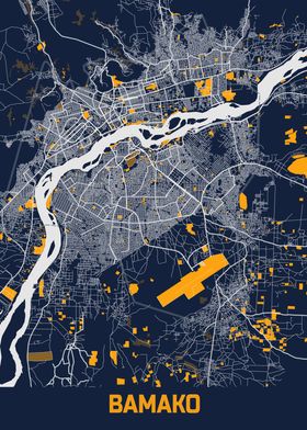 Bamako City Map