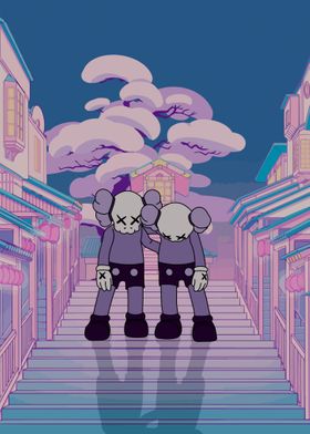 kaws friendship