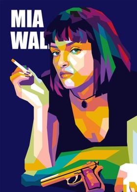 Mia Wallace Pulp Fiction