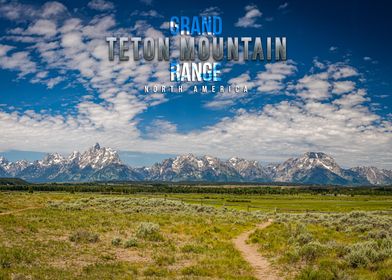 Grand Teton Mountain Range